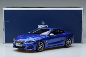 BMW M850i G15 ブルーメタリック Norev 1:18 183286 メタル - 画像 7/7