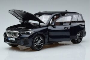 BMW X5 G05 ブルー Norev 1:18 183283 メタル - 画像 2/7