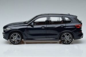 BMW X5 G05 ブルー Norev 1:18 183283 メタル - 画像 4/7