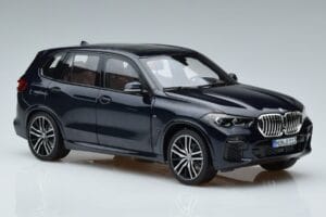 BMW X5 G05 ブルー Norev 1:18 183283 メタル - 画像 5/7