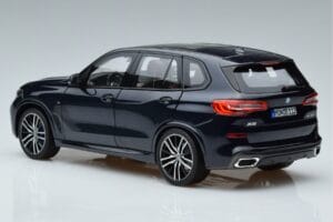 BMW X5 G05 ブルー Norev 1:18 183283 メタル - 画像 6/7