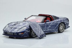 Chevrolet Callaway C12 Corvette MUKO Artcar AUTOart 1:18 71014 メタル - 画像 4/9