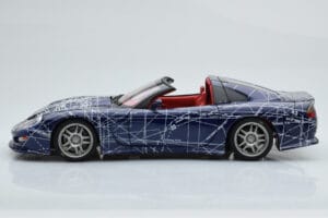 Chevrolet Callaway C12 Corvette MUKO Artcar AUTOart 1:18 71014 メタル - 画像 6/9