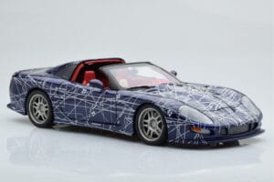 Chevrolet Callaway C12 Corvette MUKO Artcar AUTOart 1:18 71014 メタル - 画像 7/9