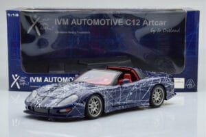 Chevrolet Callaway C12 Corvette MUKO Artcar AUTOart 1:18 71014 メタル - 画像 9/9