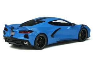 Chevrolet Corvette C8 ラピッドブルー GT Spirit 1:18 GT286 レジン - 画像 3/7