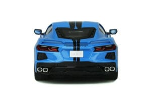 Chevrolet Corvette C8 ラピッドブルー GT Spirit 1:18 GT286 レジン - 画像 5/7