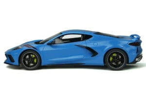 Chevrolet Corvette C8 ラピッドブルー GT Spirit 1:18 GT286 レジン - 画像 6/7