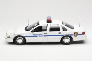 Chevrolet Caprice Cheyenne ポリス UT Models 1:18 21025 メタル - 画像 3/6