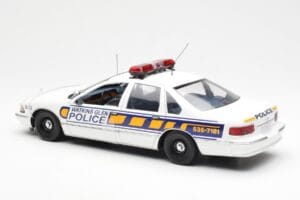 Chevrolet Caprice Watkins Glen ポリス UT Models 1:18 21028 メタル - 画像 5/6