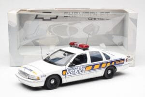Chevrolet Caprice Watkins Glen ポリス UT Models 1:18 21028 メタル - 画像 6/6