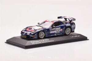 Chevrolet Corvette C5R #53 R. Fellows / J. O'Connell / F. Freon 24 Hours of Le Mans 2003 Minichamps 1:43 400031453 メタル - 画像 2/4