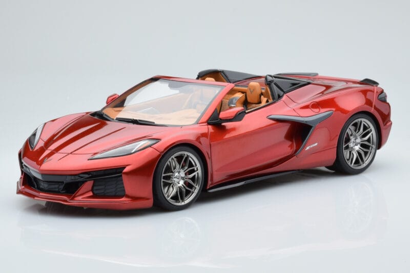 Chevrolet Corvette C8 Z06 カブリオレ レッドミスト GT Spirit 1:18