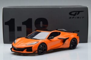 Chevrolet Corvette C8 Z06 オレンジ GT Spirit 1:18 GT417 レジン - 画像 6/6