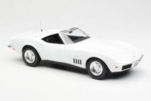Chevrolet Corvette C3 カブリオレ Can-Am ホワイト Norev 1:18 189038 メタル - 画像 4/6