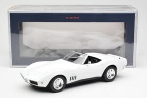 Chevrolet Corvette C3 カブリオレ Can-Am ホワイト Norev 1:18 189038 メタル - 画像 6/6