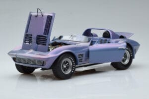 Chevrolet Corvette Grand Sport Roadster Laguna Seca スカイブルー Exoto 1:18 EXPRM00080 メタル - 画像 2/9