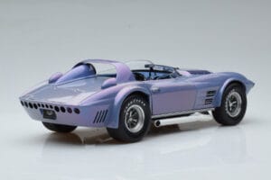 Chevrolet Corvette Grand Sport Roadster Laguna Seca スカイブルー Exoto 1:18 EXPRM00080 メタル - 画像 3/9