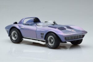 Chevrolet Corvette Grand Sport Roadster Laguna Seca スカイブルー Exoto 1:18 EXPRM00080 メタル - 画像 5/9