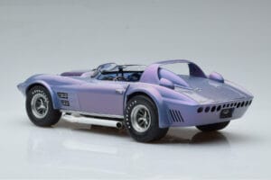 Chevrolet Corvette Grand Sport Roadster Laguna Seca スカイブルー Exoto 1:18 EXPRM00080 メタル - 画像 6/9