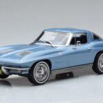 Chevrolet Corvette C2 Sting Ray ブルー Norev 1:18
