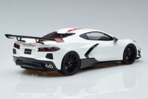 Chevrolet Hennessey Corvette C8 Arctic ホワイト GT Spirit 1:18 GT317 レジン - 画像 2/6
