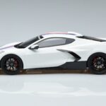 Chevrolet Hennessey Corvette C8 Arctic ホワイト GT Spirit 1:18 GT317 レジン - image 3 of 6