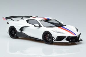 Chevrolet Hennessey Corvette C8 Arctic ホワイト GT Spirit 1:18 GT317 レジン - 画像 4/6