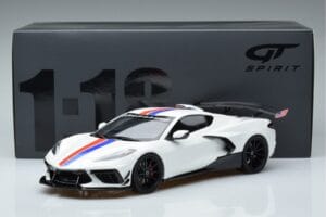 Chevrolet Hennessey Corvette C8 Arctic ホワイト GT Spirit 1:18 GT317 レジン - 画像 6/6