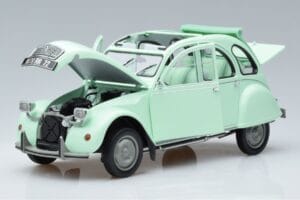 Citroen 2CV 6 Club グリーン Norev 1:18 181486 メタル - 画像 2/7