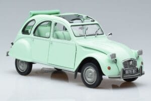 Citroen 2CV 6 Club グリーン Norev 1:18 181486 メタル - 画像 5/7