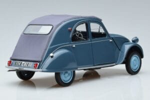 Citroen 2CV AZL ブルー Norev 1:18 181485 メタル - 画像 3/7