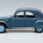 Citroen 2CV AZL ブルー Norev 1:18 181485 メタル - image 4 of 7