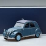 Citroen 2CV AZL ブルー Norev 1:18 181485 メタル - image 7 of 7