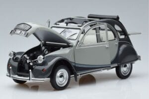 Citroen 2CV Charleston グレー Norev 1:18 181487 メタル - 画像 2/7