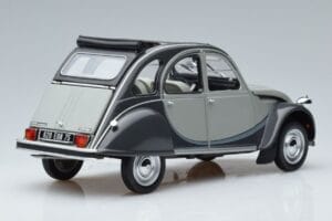 Citroen 2CV Charleston グレー Norev 1:18 181487 メタル - 画像 3/7