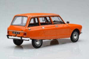 Citroen Ami 8 Break Tenere オレンジ Norev 1:18 181674 メタル - 画像 3/7