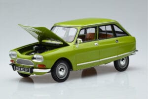 Citroen Ami 8 Club Iris グリーン Norev 1:18 181677 メタル - 画像 2/7