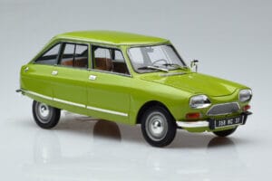 Citroen Ami 8 Club Iris グリーン Norev 1:18 181677 メタル - 画像 5/7
