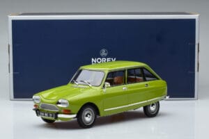 Citroen Ami 8 Club Iris グリーン Norev 1:18 181677 メタル - 画像 7/7