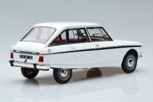 Citroen Ami Super Meije ホワイト Norev 1:18 181679 メタル - 画像 3/7