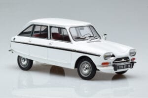 Citroen Ami Super Meije ホワイト Norev 1:18 181679 メタル - 画像 5/7