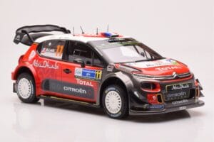 Citroen C3 WRC #11 S. Loeb / D. Elena Rally Mexico 2018 Norev 1:18 181638 メタル - 画像 4/6