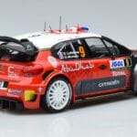 Citroen C3 WRC #9 S. Lefebvre / G. Moreau Tour de Corse 2017 Norev 1:18 181633 メタル - image 2 of 6