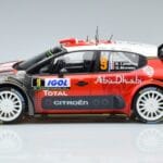Citroen C3 WRC #9 S. Lefebvre / G. Moreau Tour de Corse 2017 Norev 1:18 181633 メタル - image 3 of 6