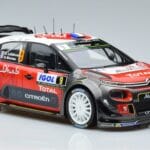 Citroen C3 WRC #9 S. Lefebvre / G. Moreau Tour de Corse 2017 Norev 1:18 181633 メタル - image 4 of 6