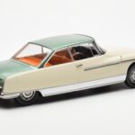 Citroen DS 21 Le Leman カブリオレ アイボリー＆グリーン Norev 1:18 - image 2 of 6