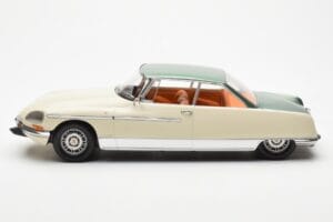 Citroen DS 21 Le Leman カブリオレ アイボリー＆グリーン Norev 1:18 181751 メタル - 画像 3/6