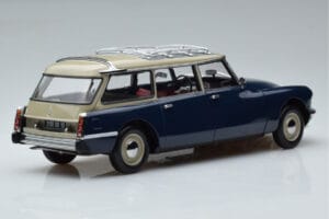 Citroen ID 19 Break Orient ブルー Norev 1:18 181770 メタル - 画像 3/9