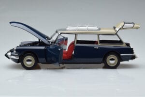 Citroen ID 19 Break Orient ブルー Norev 1:18 181770 メタル - 画像 4/9